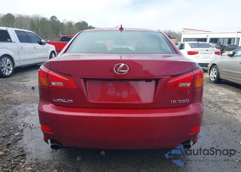 2008 Lexus Is 350 from USA, damaged, VIN JTHBE262485018948